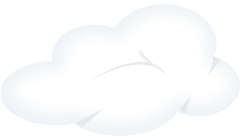 Cloud Fluffy White Soft Weather PNG image